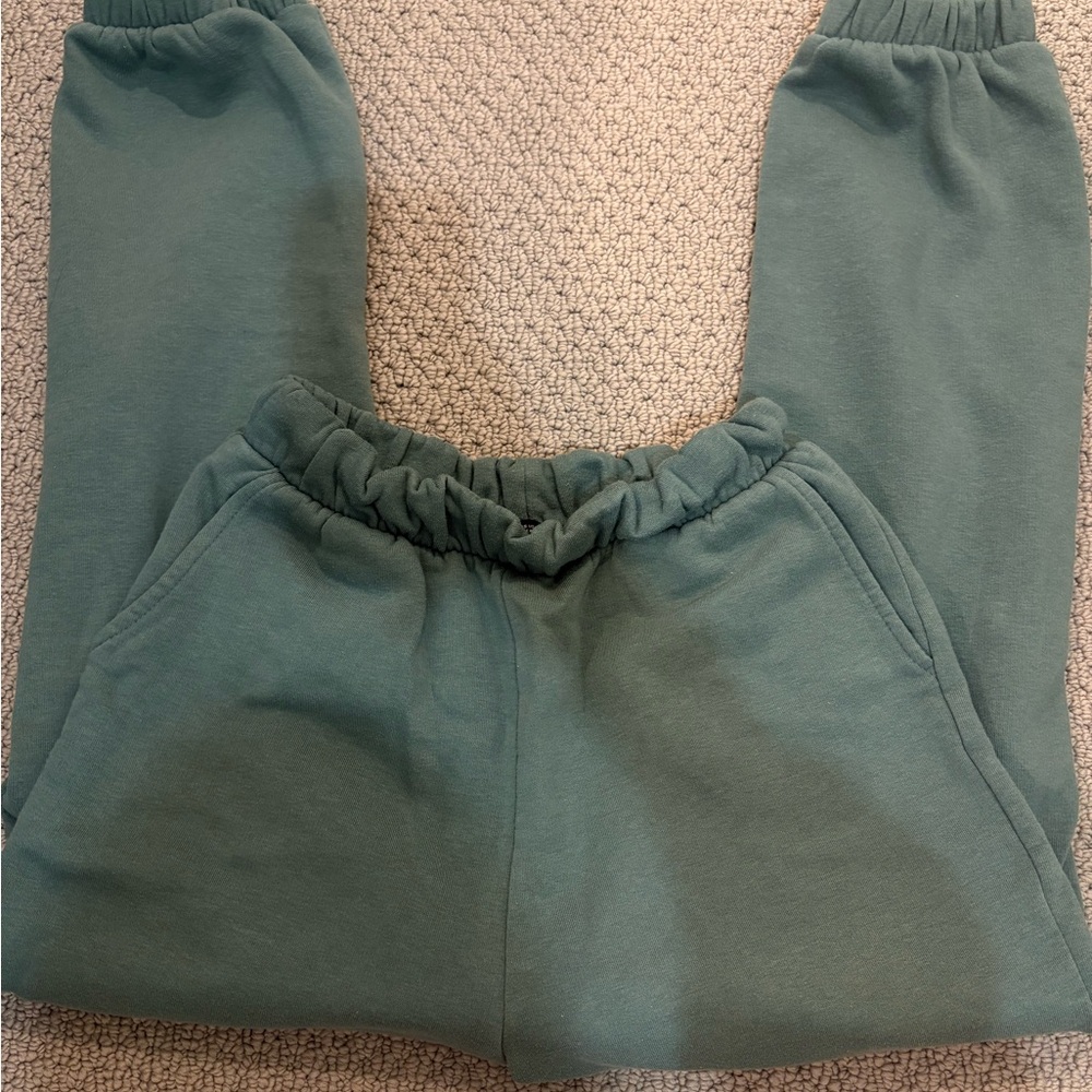 Green Zara Sweatpants